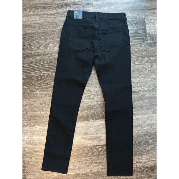 NWT J.Crew Slim Fit Jean In Signature Flex Black Size 28x30 - Picture 8 of 9